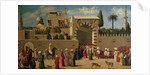The Venetian Ambassador's Interview in an Oriental City or, The Reception of Domenico Trevisani in Cairo in 1512 by Italian School