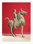 Man on horseback, from Wu-wei, Kansu, Eastern Han Dynasty by Chinese School