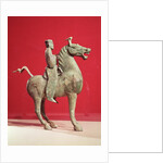 Man on horseback, from Wu-wei, Kansu, Eastern Han Dynasty by Chinese School