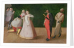 The Commedia dell'Arte Company by French School