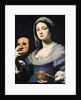 Woman with a Mask, 17th century by Lorenzo Lippi