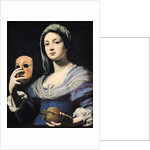 Woman with a Mask, 17th century by Lorenzo Lippi