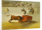 Martincho's Other Folly in the Bull Ring at Saragossa, after a painting by Francisco Goya by Eugenio Lucas y Padilla