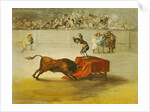 Martincho's Other Folly in the Bull Ring at Saragossa, after a painting by Francisco Goya by Eugenio Lucas y Padilla