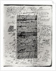 Page from one of Balzac's works with handwritten corrections by Honore de Balzac