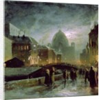 Illuminations in St. Petersburg, 1869 by Fedor Aleksandrovich Vasiliev