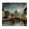 Illuminations in St. Petersburg, 1869 by Fedor Aleksandrovich Vasiliev