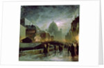 Illuminations in St. Petersburg, 1869 by Fedor Aleksandrovich Vasiliev