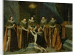 Louis XIII Receiving Henri d'Orleans Duc de Longueville, into the Order of the Saint Esprit, 1633 by Philippe de Champaigne