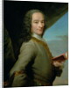 Portrait of François-Marie Arouet aka Voltaire, 18th century by French School