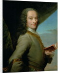 Portrait of François-Marie Arouet aka Voltaire, 18th century by French School