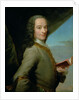 Portrait of François-Marie Arouet aka Voltaire, 18th century by French School