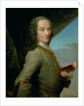 Portrait of François-Marie Arouet aka Voltaire, 18th century by French School