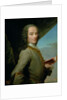 Portrait of François-Marie Arouet aka Voltaire, 18th century by French School