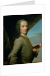 Portrait of François-Marie Arouet aka Voltaire, 18th century by French School