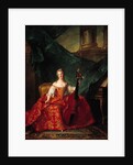 Madame Henriette de France in Court Costume Playing a Bass Viol, 1754 by Jean-Marc Nattier