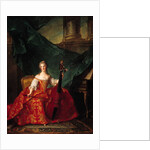 Madame Henriette de France in Court Costume Playing a Bass Viol, 1754 by Jean-Marc Nattier