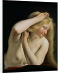 Young Woman Combing Her Hair by Salomon de Bray