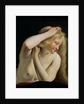 Young Woman Combing Her Hair by Salomon de Bray