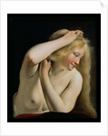 Young Woman Combing Her Hair by Salomon de Bray