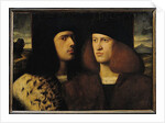 Portrait of Two Young Men by Italian School