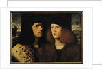 Portrait of Two Young Men by Italian School