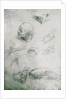 Studies for the Figure of Bramante by Raphael