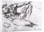 Study for the Creation of Adam by Michelangelo Buonarroti