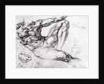 Study for the Creation of Adam by Michelangelo Buonarroti