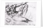 Study for the Creation of Adam by Michelangelo Buonarroti
