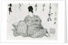 Hero of a Monogatari by Ariwara no Narimira 17th-19th century by School Japanese