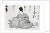 Hero of a Monogatari by Ariwara no Narimira 17th-19th century by School Japanese