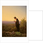 Reading the Breviary, The Evening by Carl Spitzweg