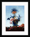 Vase with Flowers by French School