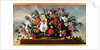 Woven Basket Filled with Flowers by Jean-Baptiste Belin de Fontenay