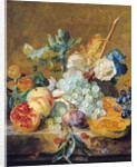 Flowers and Fruit, 18th century by Jan van Huysum