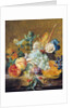 Flowers and Fruit, 18th century by Jan van Huysum