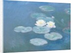 Waterlilies, Evening, 1897 by Claude Monet