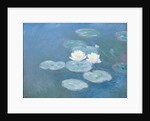 Waterlilies, Evening, 1897 by Claude Monet