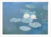 Waterlilies, Evening, 1897 by Claude Monet