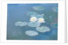 Waterlilies, Evening, 1897 by Claude Monet