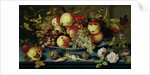 Still Life with Fruit, Flowers and Seafood by Balthasar van der Ast