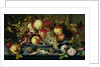 Still Life with Fruit, Flowers and Seafood by Balthasar van der Ast