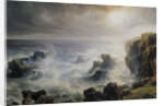 Storm off the Coast of Belle-Ile by Jean Antoine Theodore Gudin