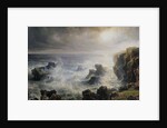 Storm off the Coast of Belle-Ile by Jean Antoine Theodore Gudin
