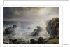 Storm off the Coast of Belle-Ile by Jean Antoine Theodore Gudin