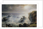 Storm off the Coast of Belle-Ile by Jean Antoine Theodore Gudin