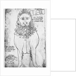 Ms Fr 19093 fol.24v Lion and Porcupine by Villard de Honnecourt