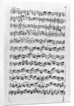 Copy of 'Partita in D Minor for Violin' by Johann Sebastian Bach by Anna Magdalena Bach