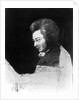 Unfinished Portrait of Wolfgang Amadeus Mozart by Joseph Lange